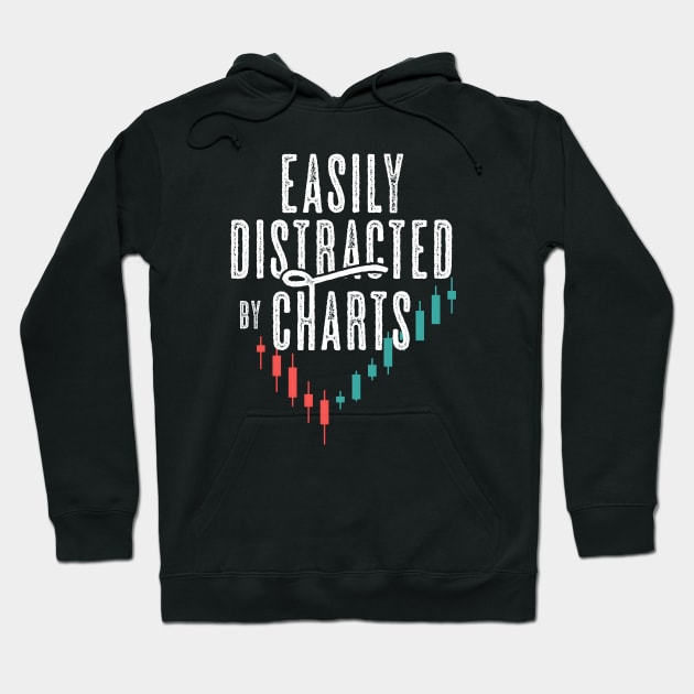 Easily Distracted By Charts Hoodie by Locind